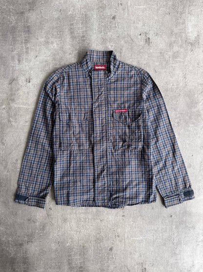 Hysteric Glamour Check LS Shirt Jacket | Small, Multicoloured
