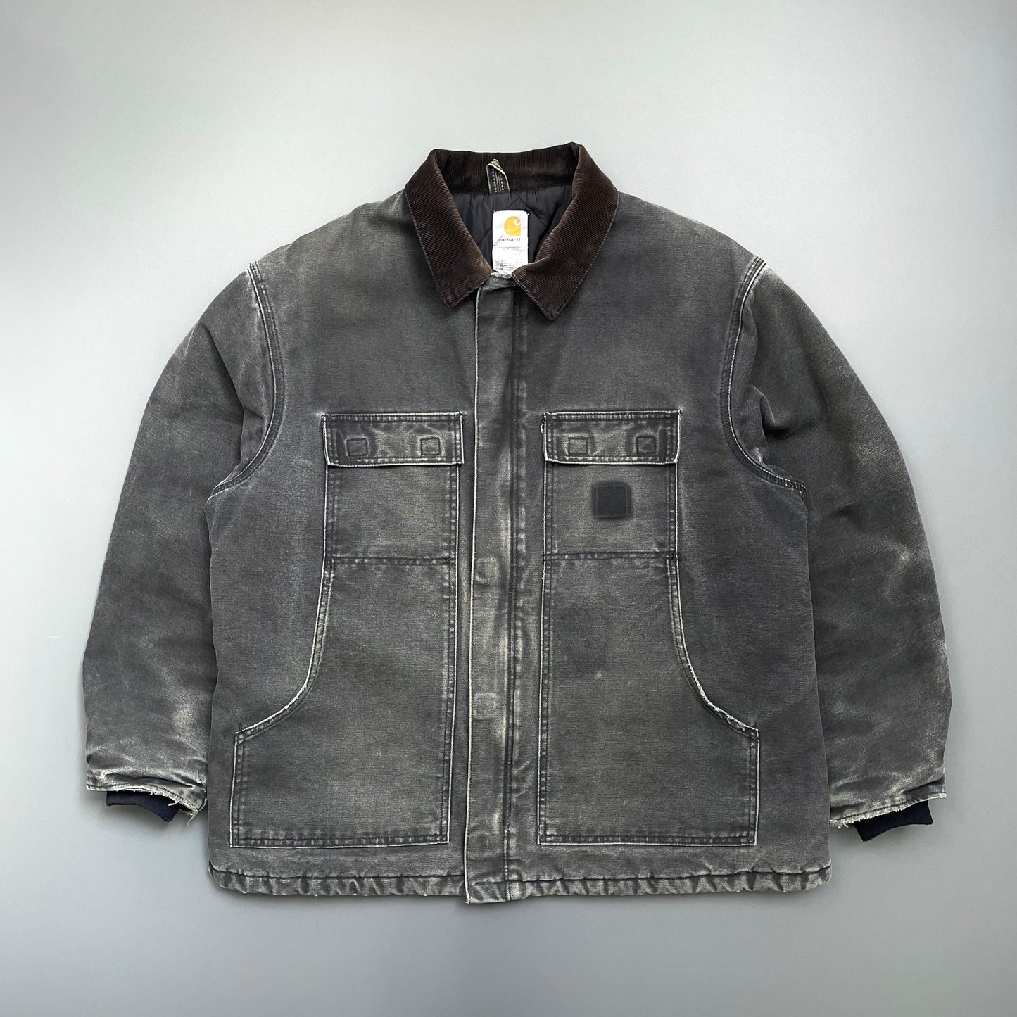 Carhartt Black 2011 Arctic Quilted Chore Jacket | XX-Large, Black