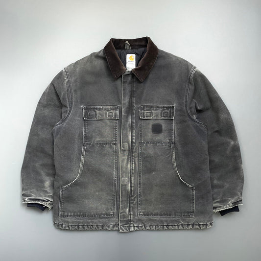 Carhartt Black 2011 Arctic Quilted Chore Jacket | XX-Large, Black
