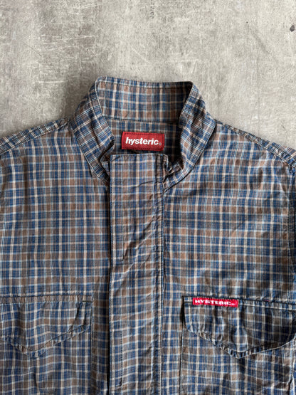 Hysteric Glamour Check LS Shirt Jacket | Small, Multicoloured