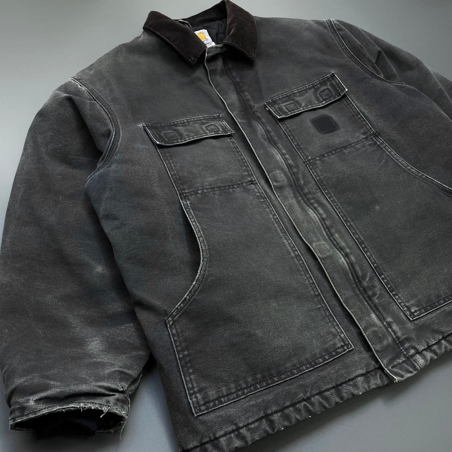 Carhartt Black 2011 Arctic Quilted Chore Jacket | XX-Large, Black
