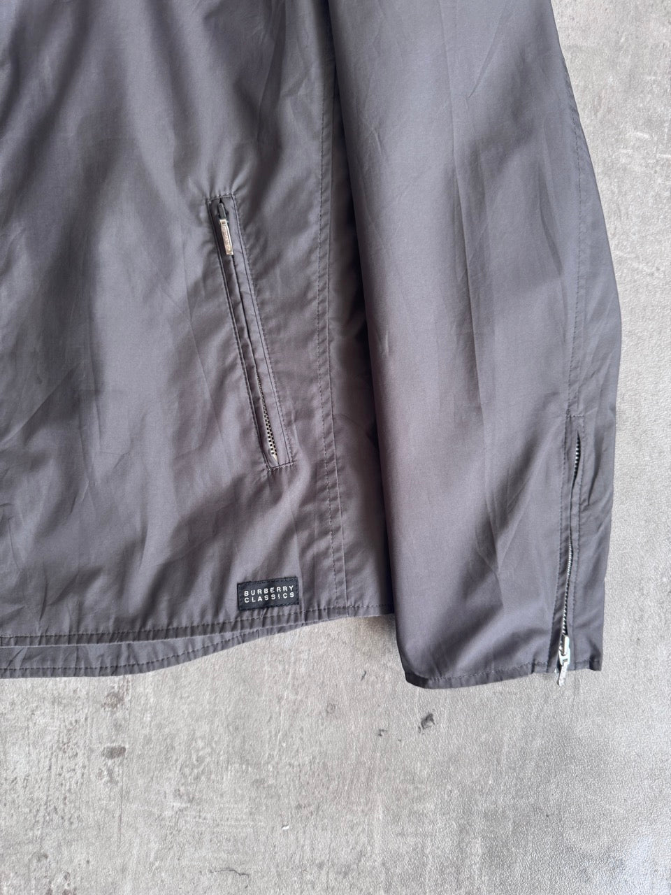 Burberry Classics Grey Lightweight Jacket