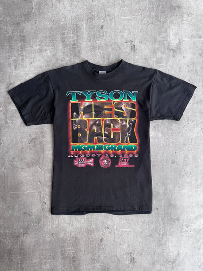 1995 Mike Tyson "He's Back" MGM Grand Boxing Promo Graphic Tee | Large, Multicoloured