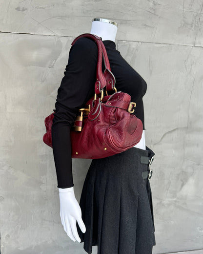 Chloe by Phoebe Philo SS05 Red Paddington Bag