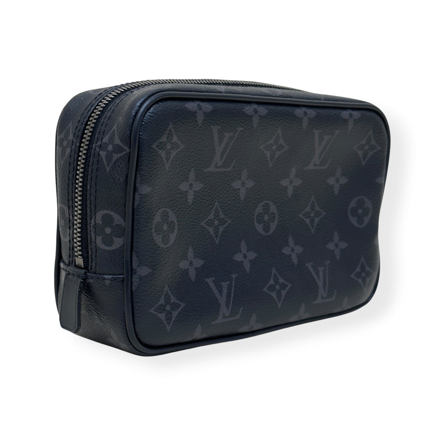 LOUIS VUITTON TOILETRY POUCH MONOGRAM ECLIPSE BLACK PM | O/S, Black