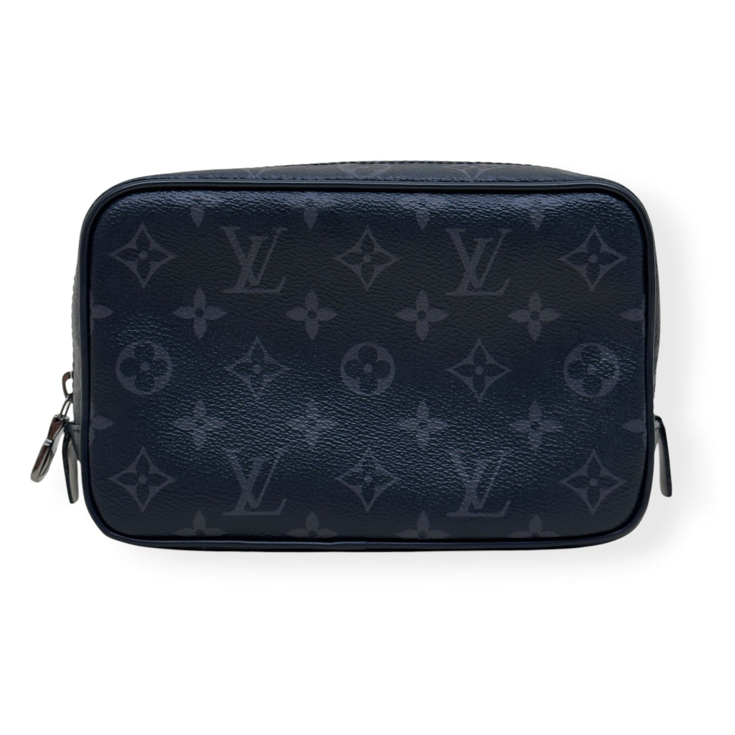 LOUIS VUITTON TOILETRY POUCH MONOGRAM ECLIPSE BLACK PM | O/S, Black