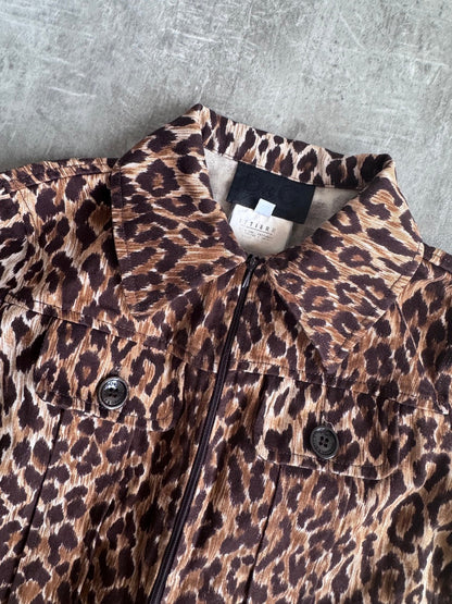 D&G Cotton Cheetah Print Jacket
