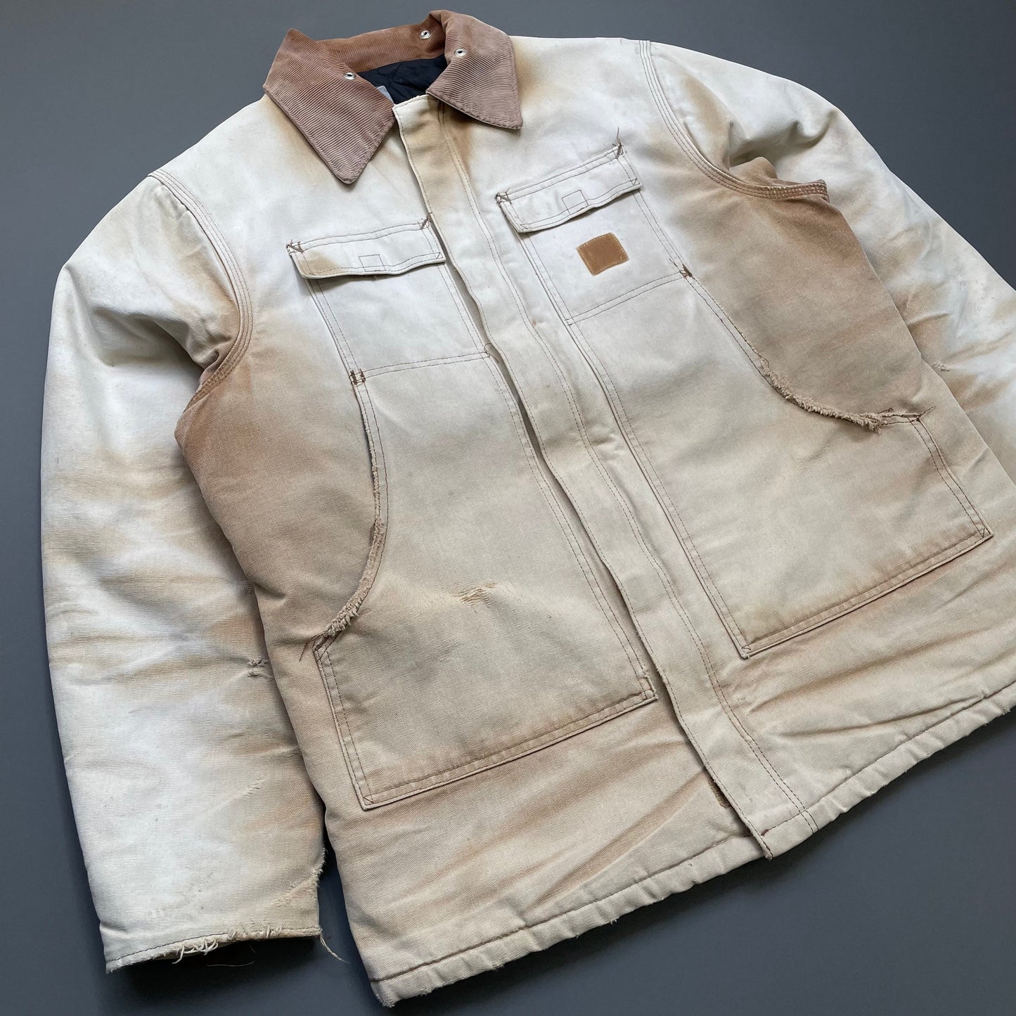 Carhartt Beige 00s Arctic Quilted Chore Jacket | XX-Large, Beige