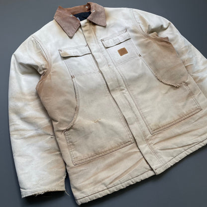 Carhartt Beige 00s Arctic Quilted Chore Jacket | XX-Large, Beige