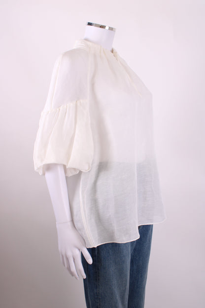 MarcCain S/S Blouse White 14 | O/S, White