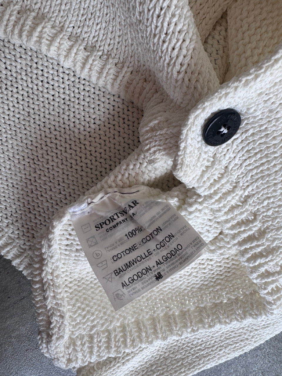 S/S 1999 C.P. Company Knit Cardigan