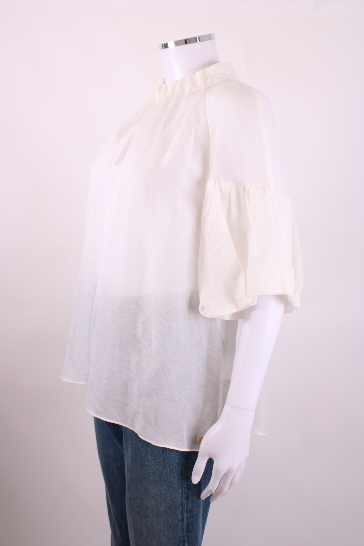 MarcCain S/S Blouse White 14 | O/S, White