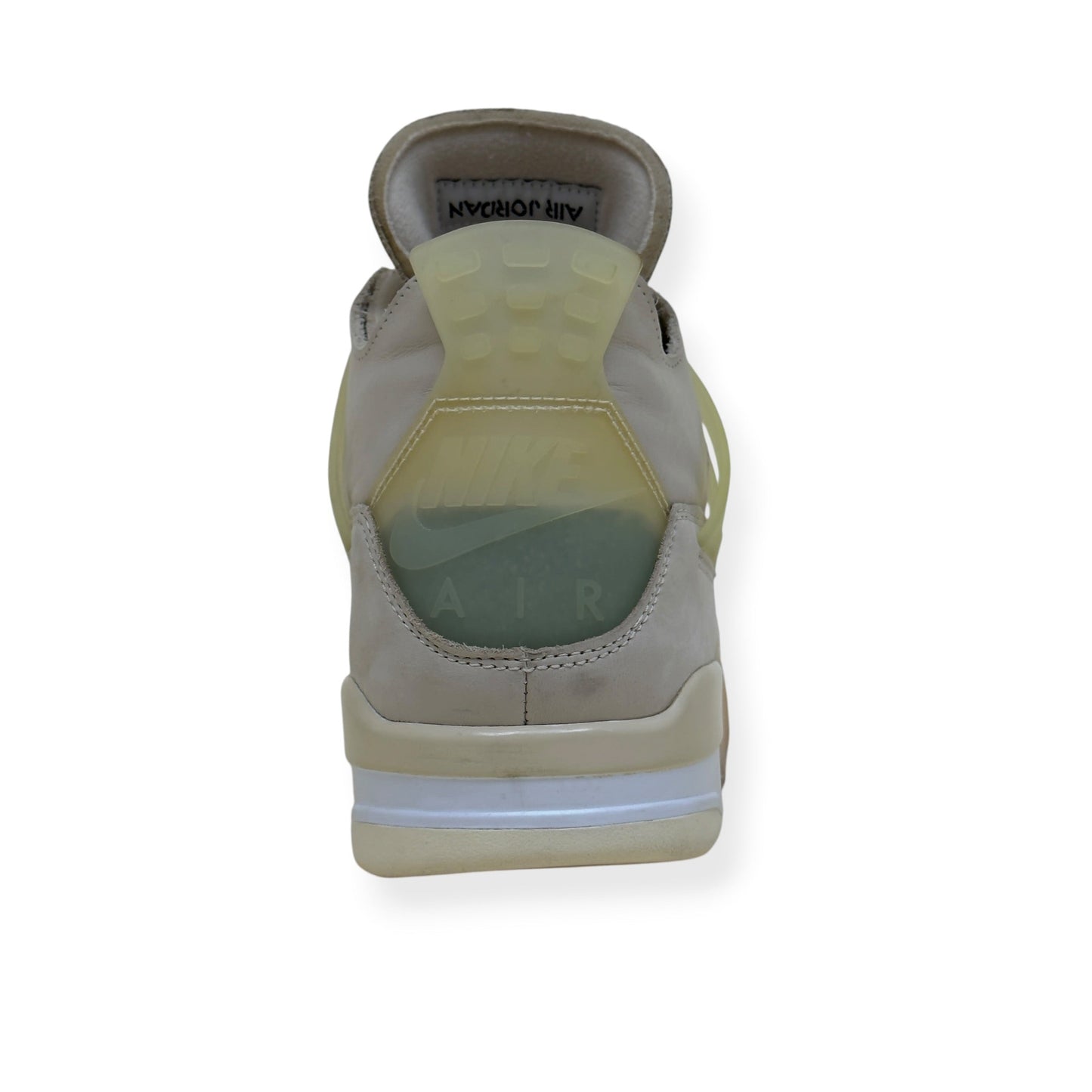 OFF-WHITE X AIR JORDAN 4 RETRO SP SNEAKER SAIL UK11 | UK 11, White