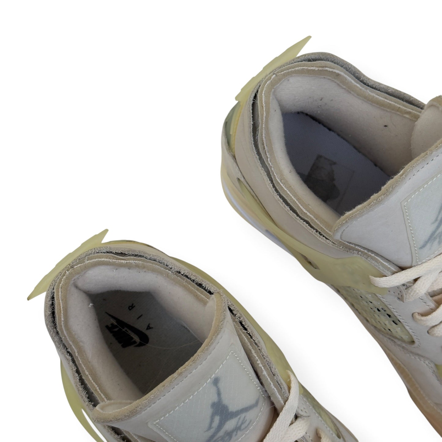 OFF-WHITE X AIR JORDAN 4 RETRO SP SNEAKER SAIL UK11 | UK 11, White