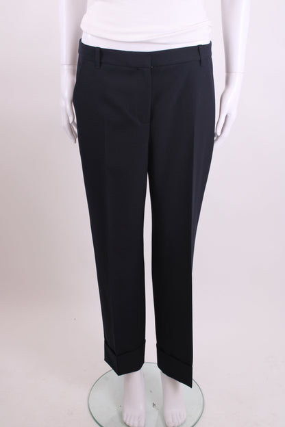 Tara Jarmon Trousers Navy 12 | O/S, Navy