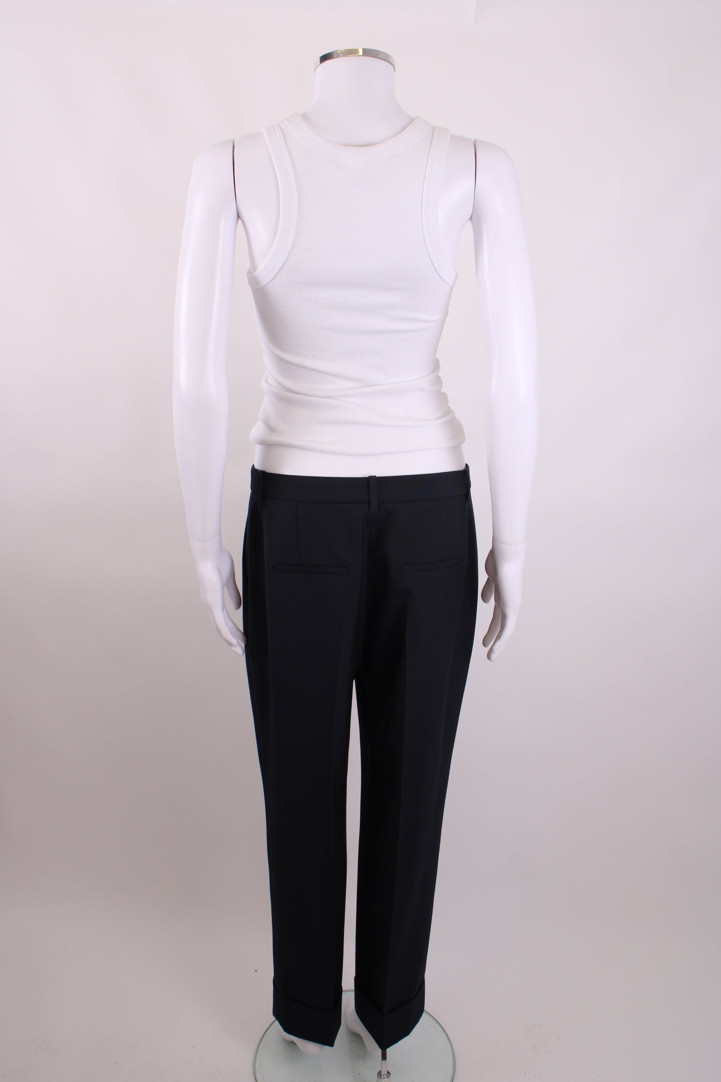 Tara Jarmon Trousers Navy 12 | O/S, Navy