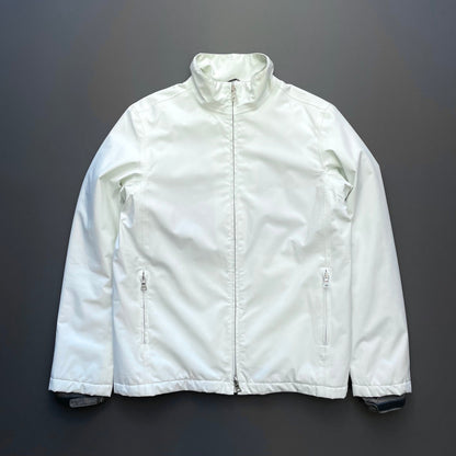 Prada Sport White 00s Women's Padded Goretex Ski Jacket | Small, White