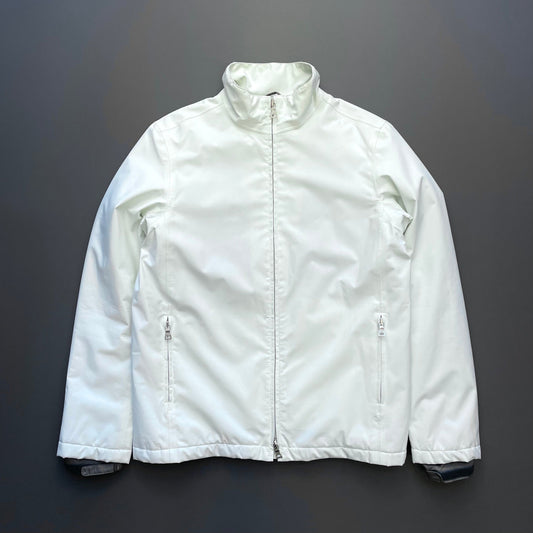 Prada Sport White 00s Women's Padded Goretex Ski Jacket | Small, White