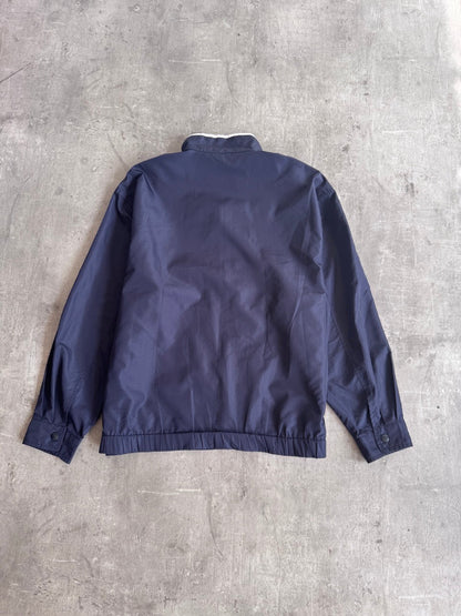 YSL Navy Popper Nylon Jacket