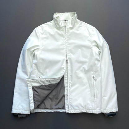 Prada Sport White 00s Women's Padded Goretex Ski Jacket | Small, White
