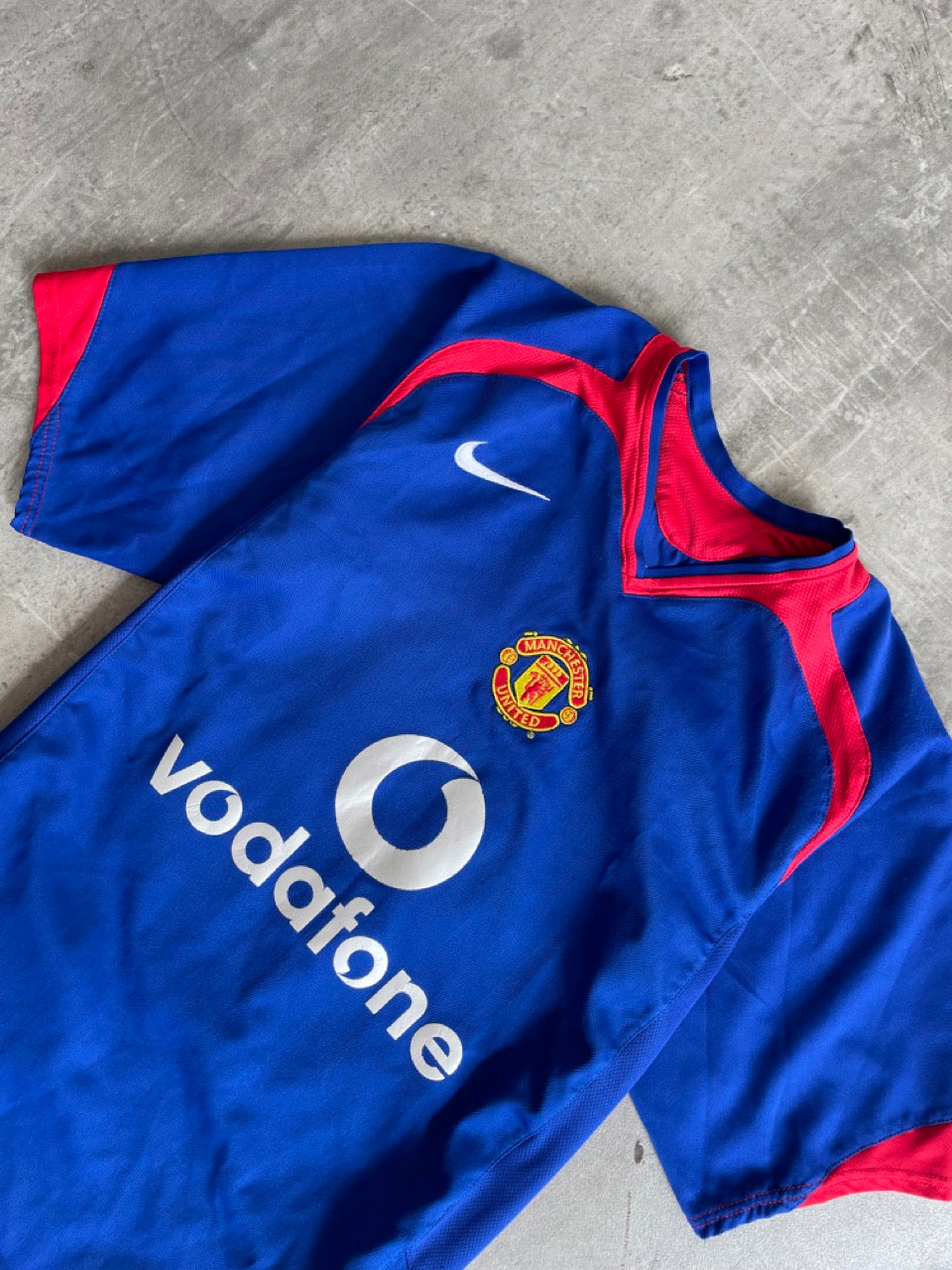 2005/2006 Nike x Manchester Utd "Fletcher 24" Football Shirt