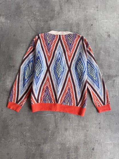 Missoni Sport Pattern Knit Cardigan