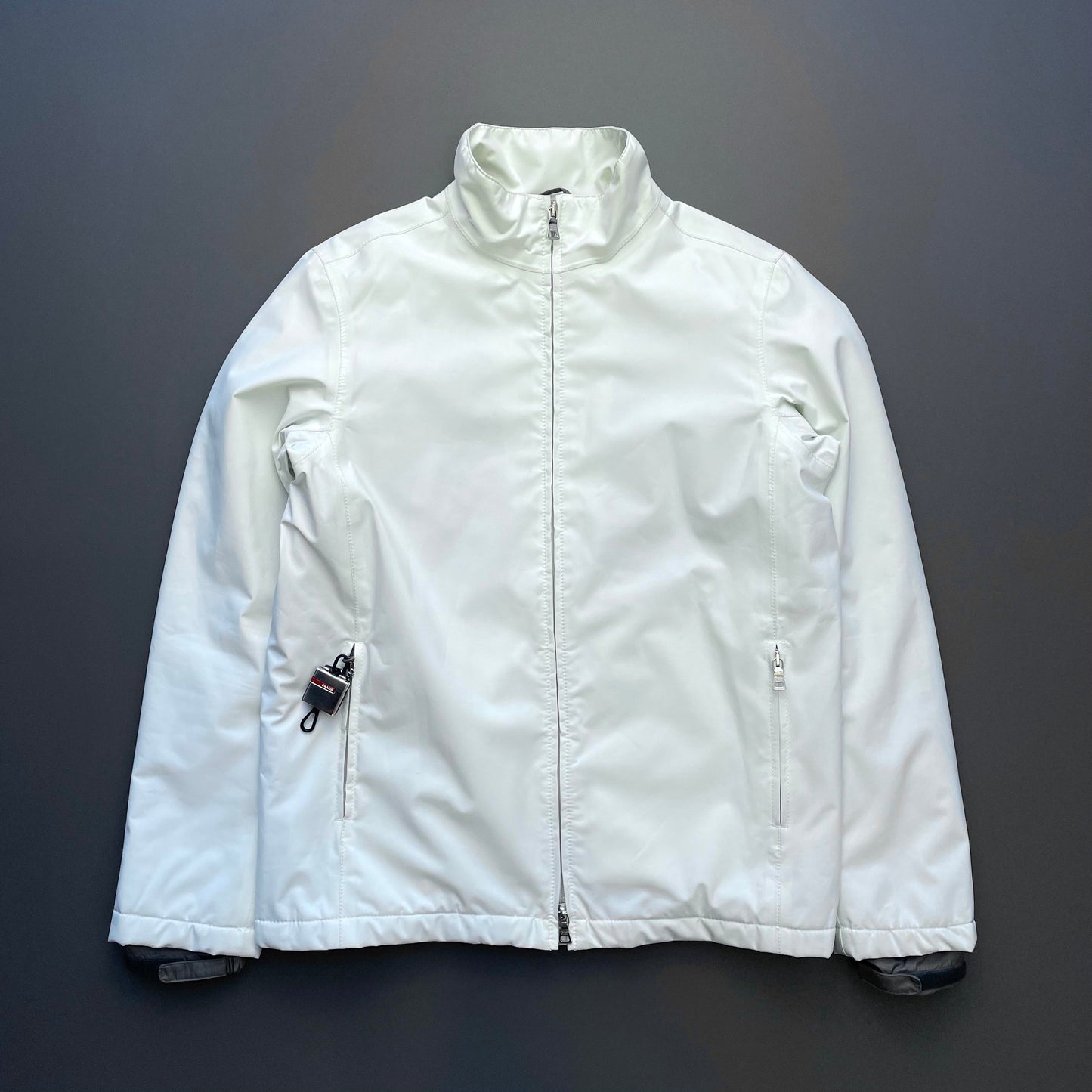 Prada Sport White 00s Women's Padded Goretex Ski Jacket | Small, White