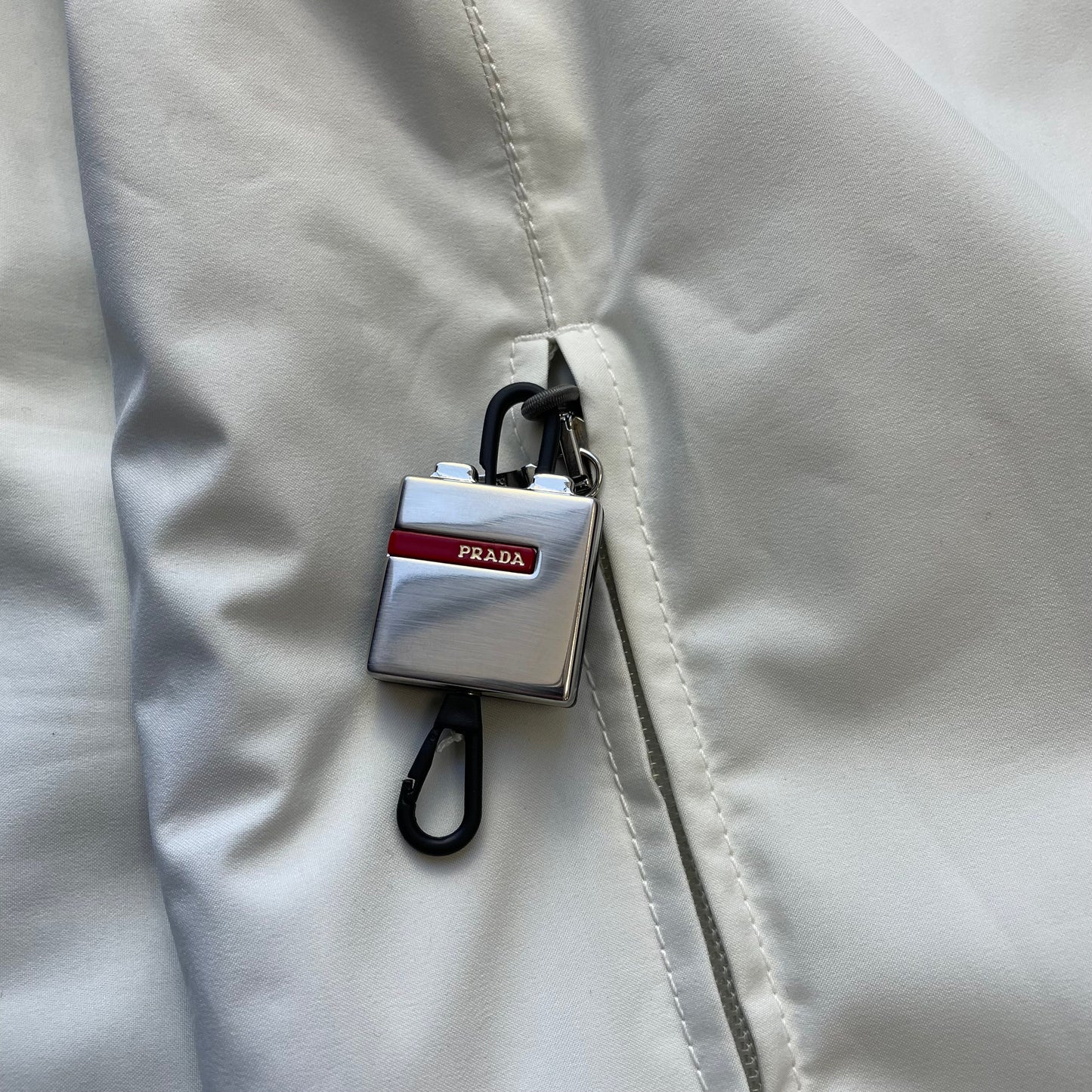 Prada Sport White 00s Women's Padded Goretex Ski Jacket | Small, White