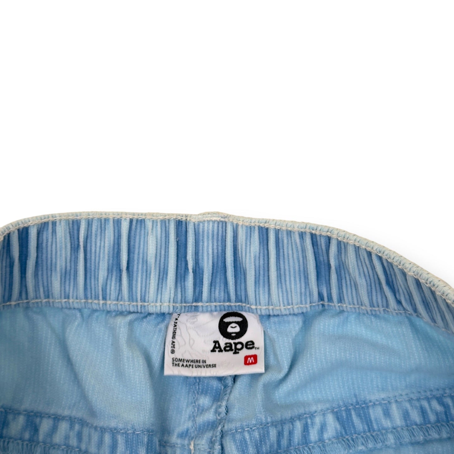 A BATHING APE LOGO-APPLIQUÈ REGULAR JEANS INDIGO BLUE M | Medium, Indigo Blue