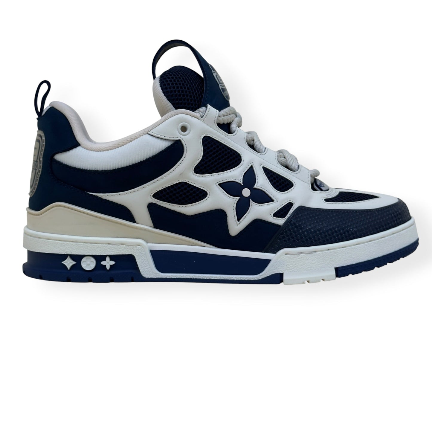 LOUIS VUITTON LV SKATE SNEAKER NAVY / WHITE UK10 | UK 10, Navy