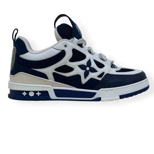 LOUIS VUITTON LV SKATE SNEAKER NAVY / WHITE UK10 | UK 10, Navy