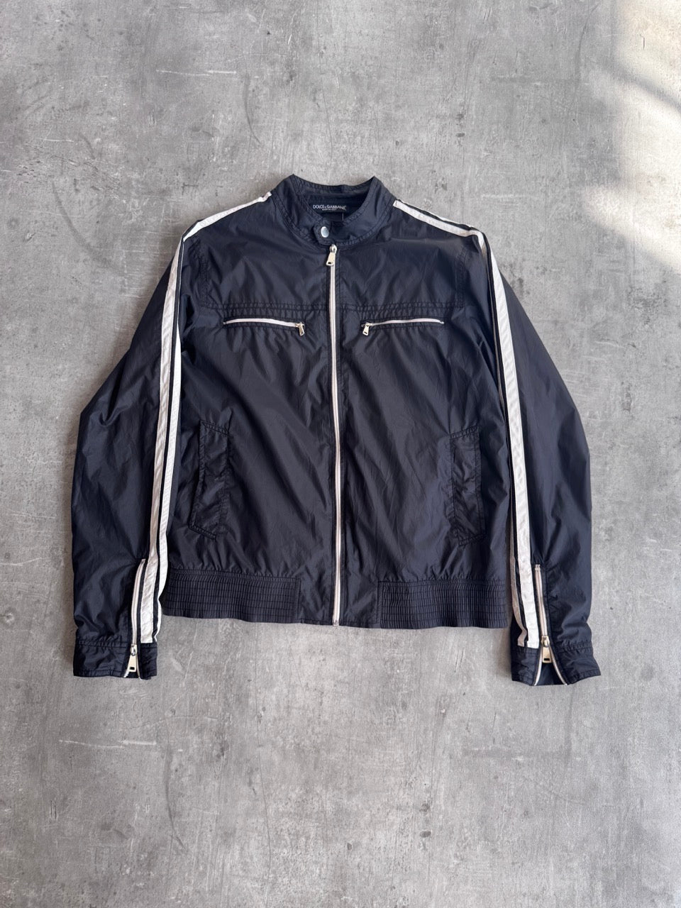 D&G Black Motor Jacket