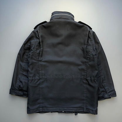 Left Hand Massimo Osti Studio Black 90s Liner Military Field Jacket | Large, Black