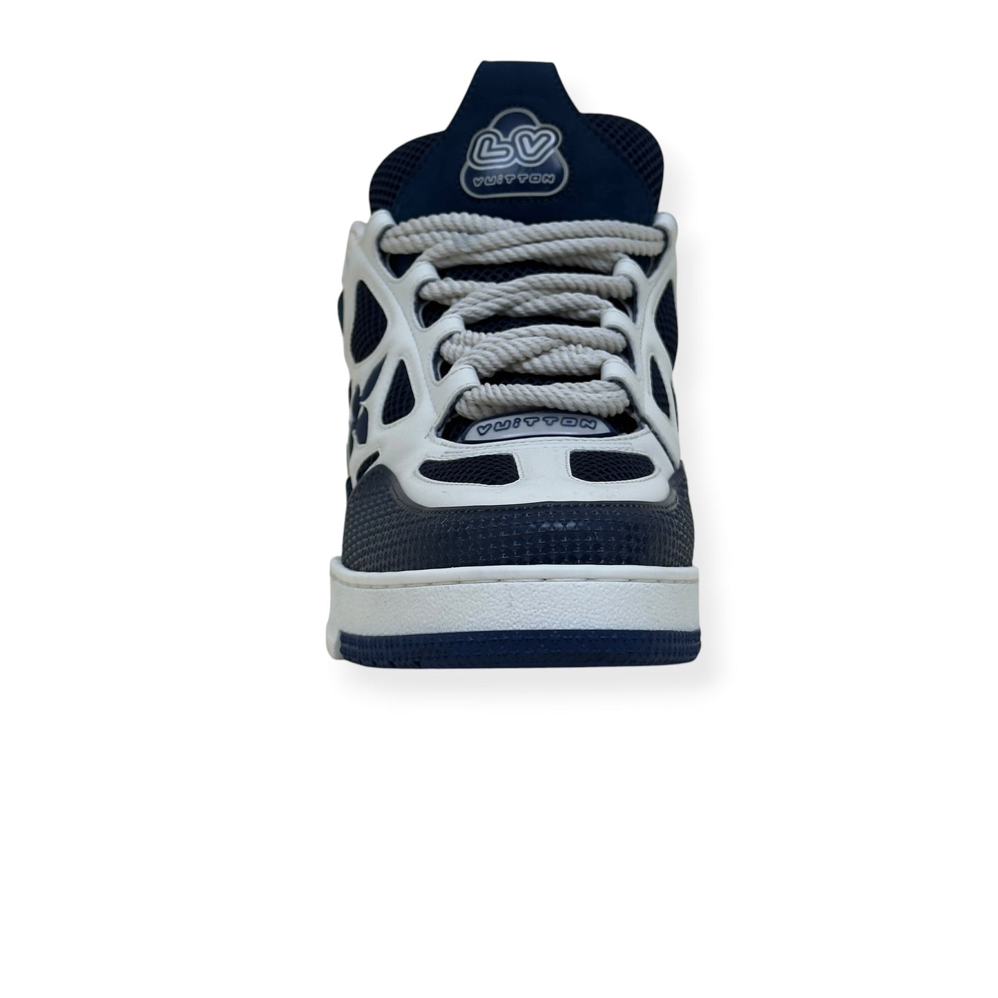 LOUIS VUITTON LV SKATE SNEAKER NAVY / WHITE UK10 | UK 10, Navy