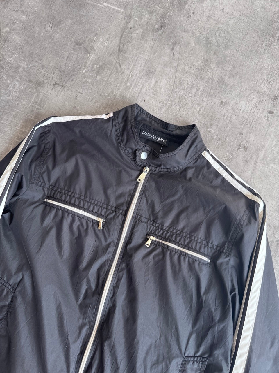 D&G Black Motor Jacket
