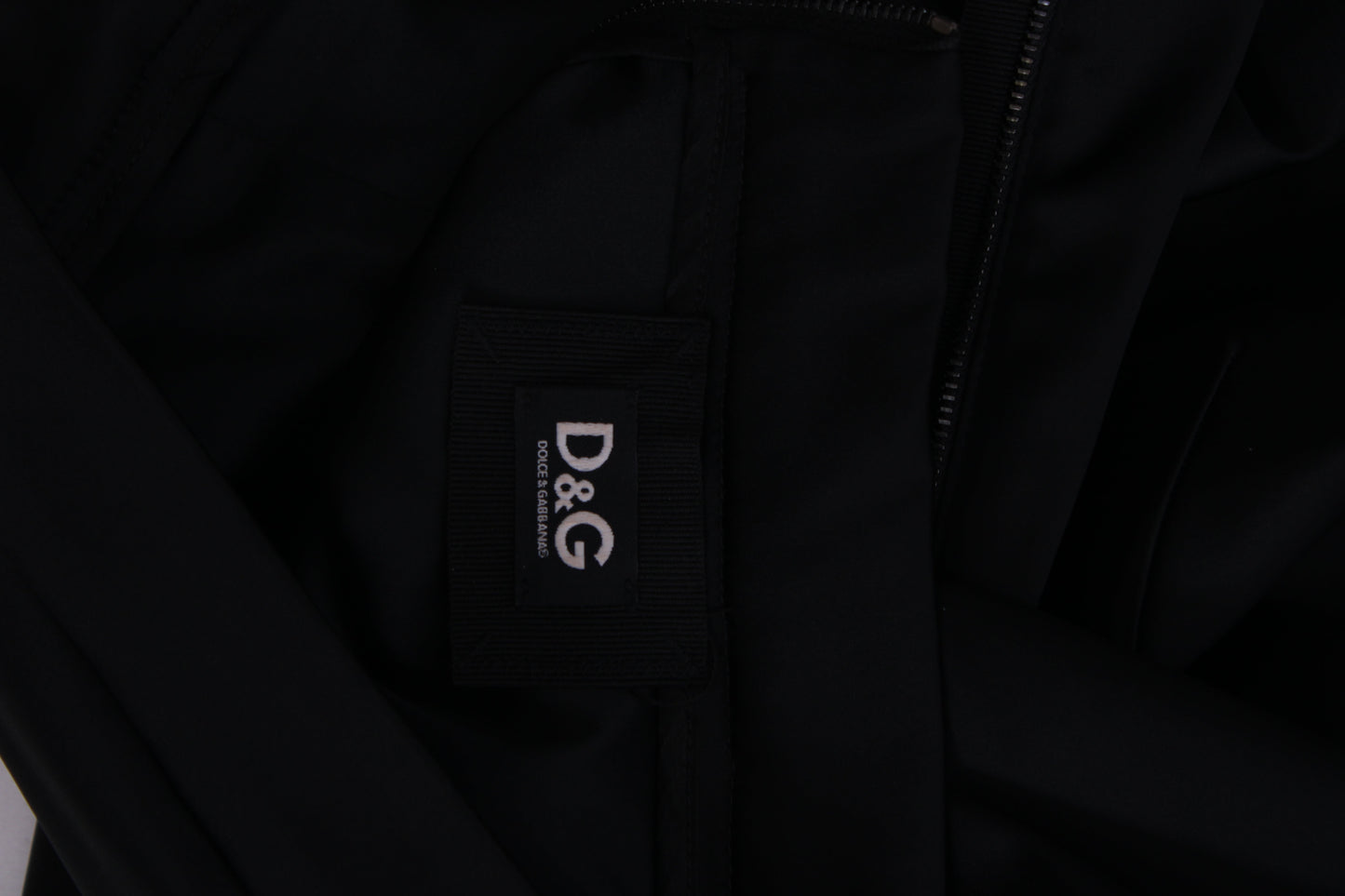 D&G Satin Pencil Skirt Black 12 | O/S, Black