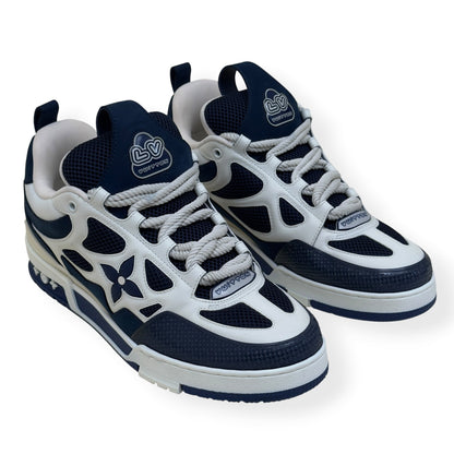 LOUIS VUITTON LV SKATE SNEAKER NAVY / WHITE UK10 | UK 10, Navy