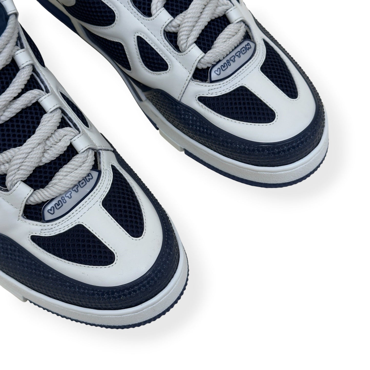 LOUIS VUITTON LV SKATE SNEAKER NAVY / WHITE UK10 | UK 10, Navy