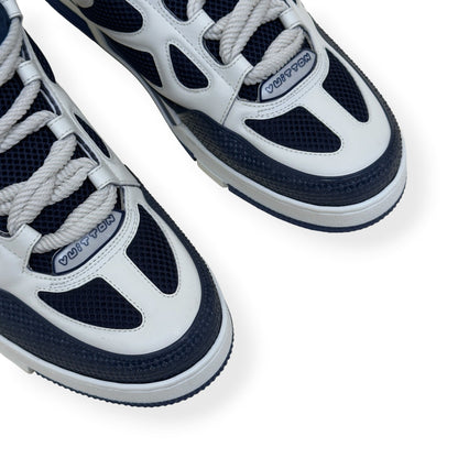 LOUIS VUITTON LV SKATE SNEAKER NAVY / WHITE UK10 | UK 10, Navy