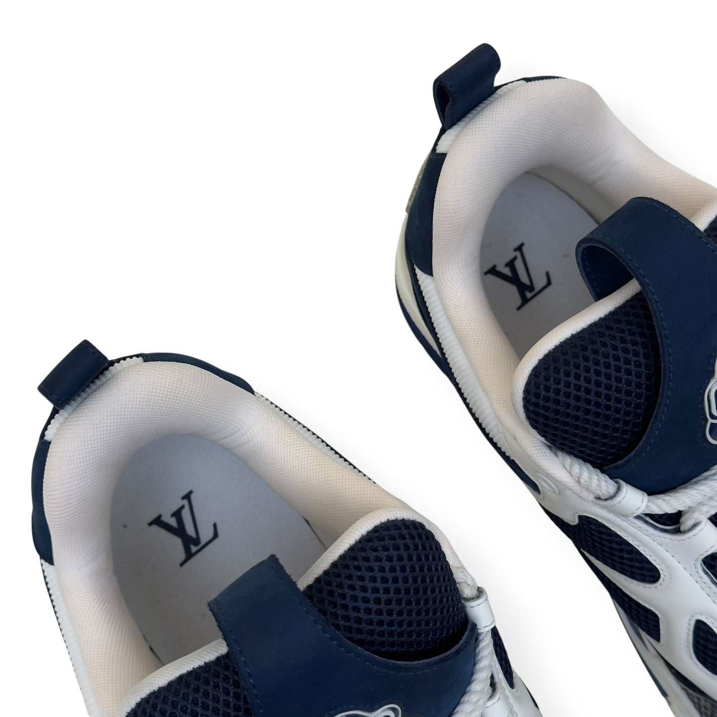 LOUIS VUITTON LV SKATE SNEAKER NAVY / WHITE UK10 | UK 10, Navy