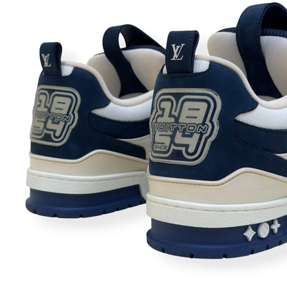 LOUIS VUITTON LV SKATE SNEAKER NAVY / WHITE UK10 | UK 10, Navy