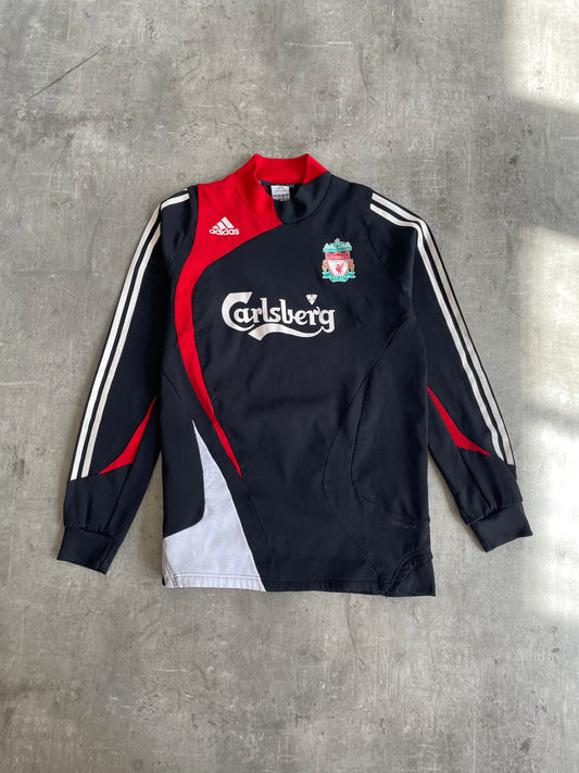 2006/2007 Adidas x Liverpool Black Away Training Sweatshirt