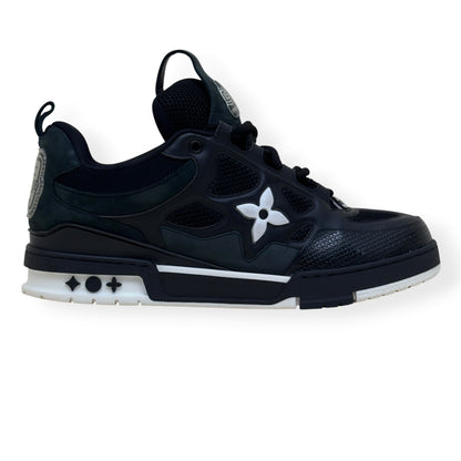 LOUIS VUITTON LV SKATE SNEAKER BLACK / WHITE UK10 | UK 10, Black