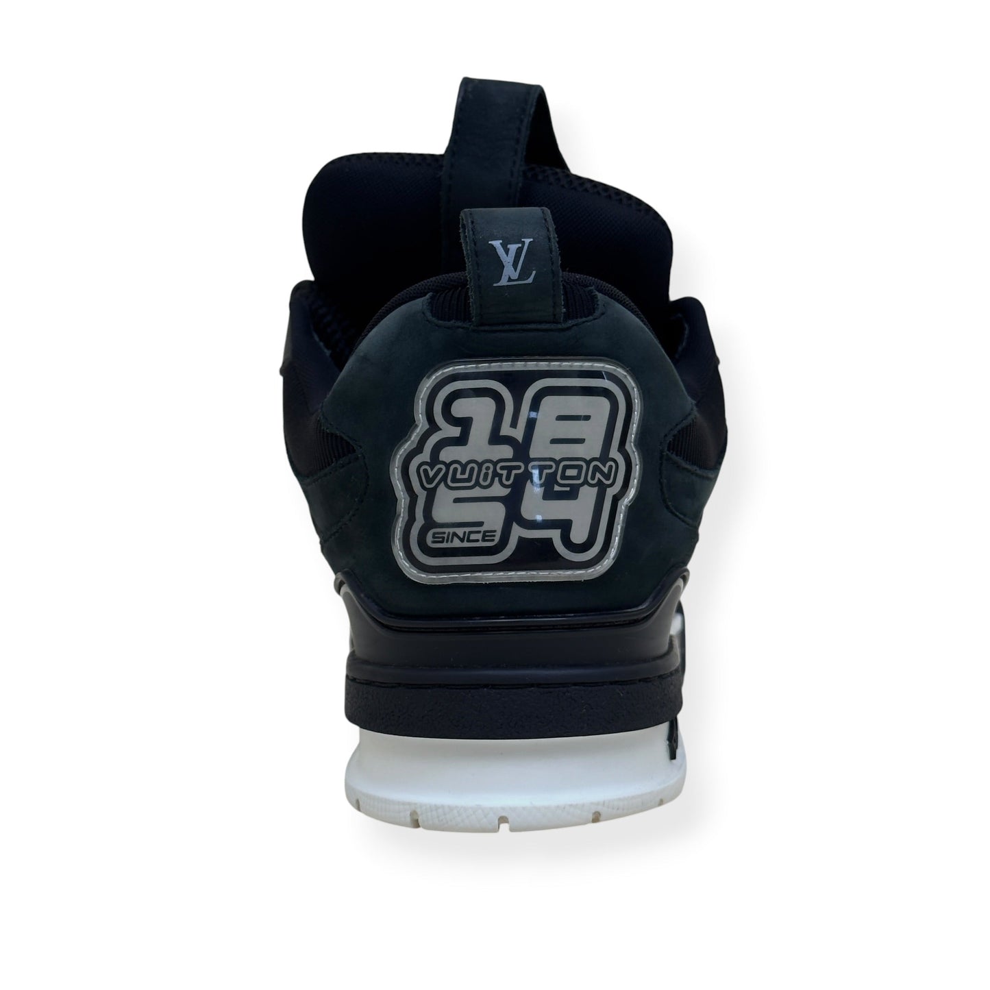 LOUIS VUITTON LV SKATE SNEAKER BLACK / WHITE UK10 | UK 10, Black