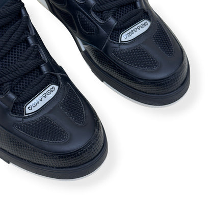 LOUIS VUITTON LV SKATE SNEAKER BLACK / WHITE UK10 | UK 10, Black
