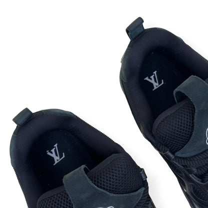 LOUIS VUITTON LV SKATE SNEAKER BLACK / WHITE UK10 | UK 10, Black