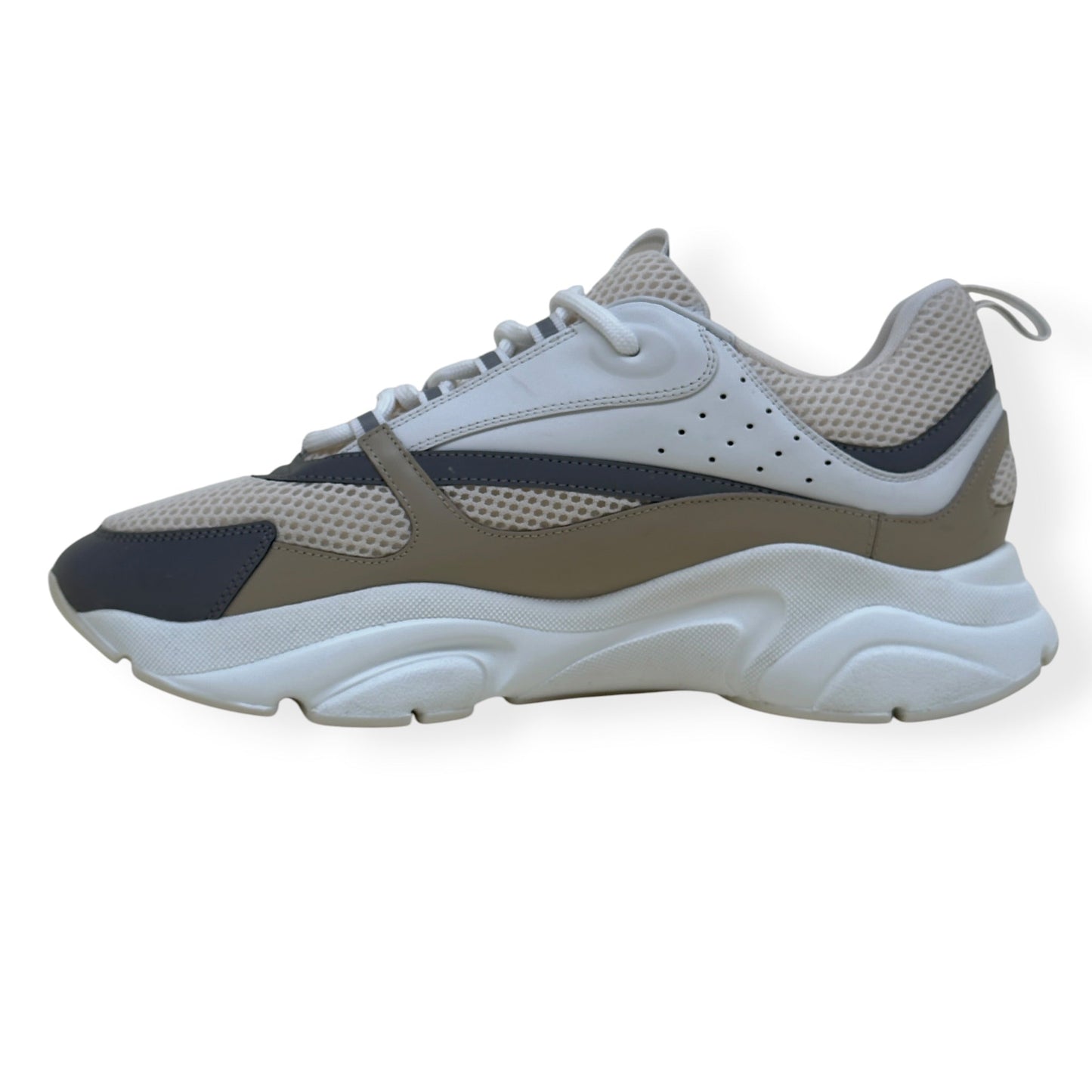 DIOR B22 SNEAKER WHITE / BEIGE / GREY UK11 | UK 11, Multicoloured