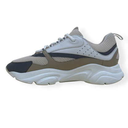 DIOR B22 SNEAKER WHITE / BEIGE / GREY UK11 | UK 11, Multicoloured