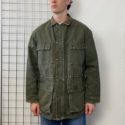 Carhartt Khaki 90s Lined Chore Jacket | XX-Large, Khaki
