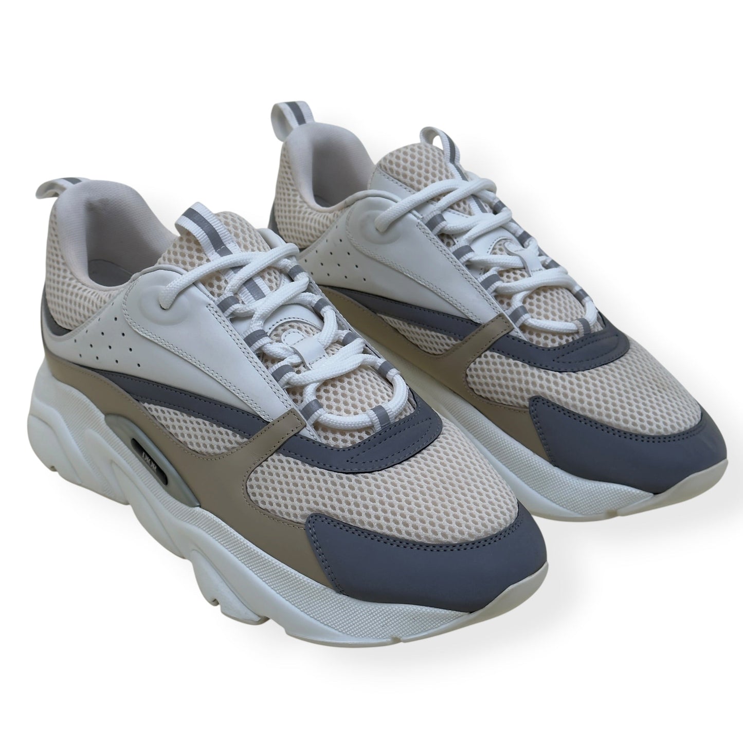 DIOR B22 SNEAKER WHITE / BEIGE / GREY UK11 | UK 11, Multicoloured